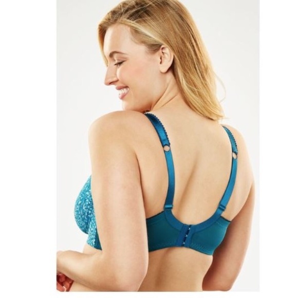 NWT Full Figure lace trim underwire bra - Picture 3 of 3